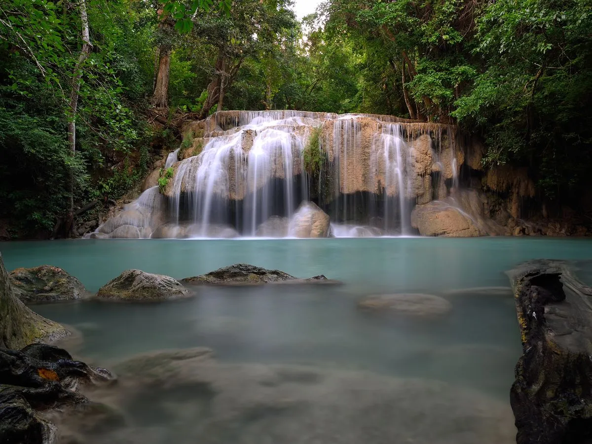 erawan waterfall, erawan national park, kanchanaburi | TakeMeTour