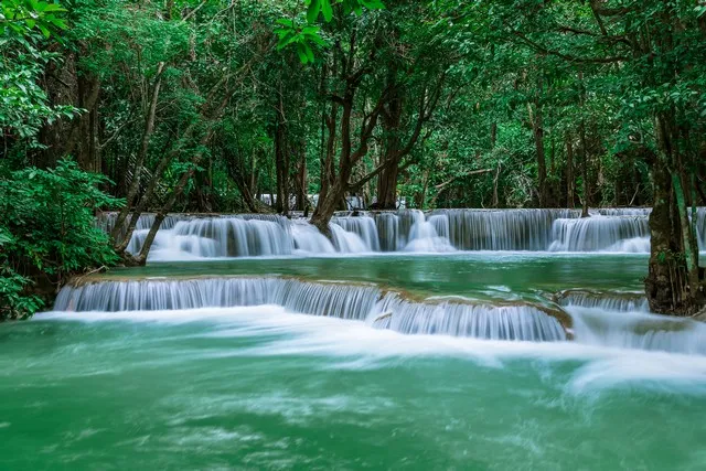 Huay Mae Khamin Waterfall - Kanchanaburi - Guide to Thailand