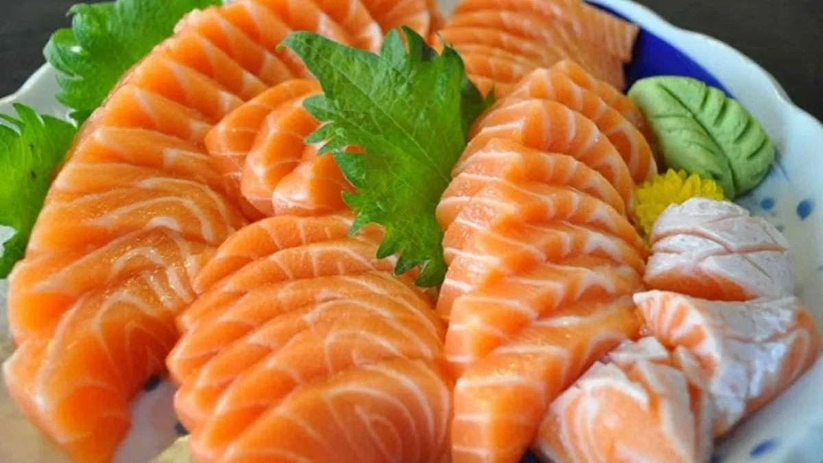 Delicious fresh SaPa Salmon