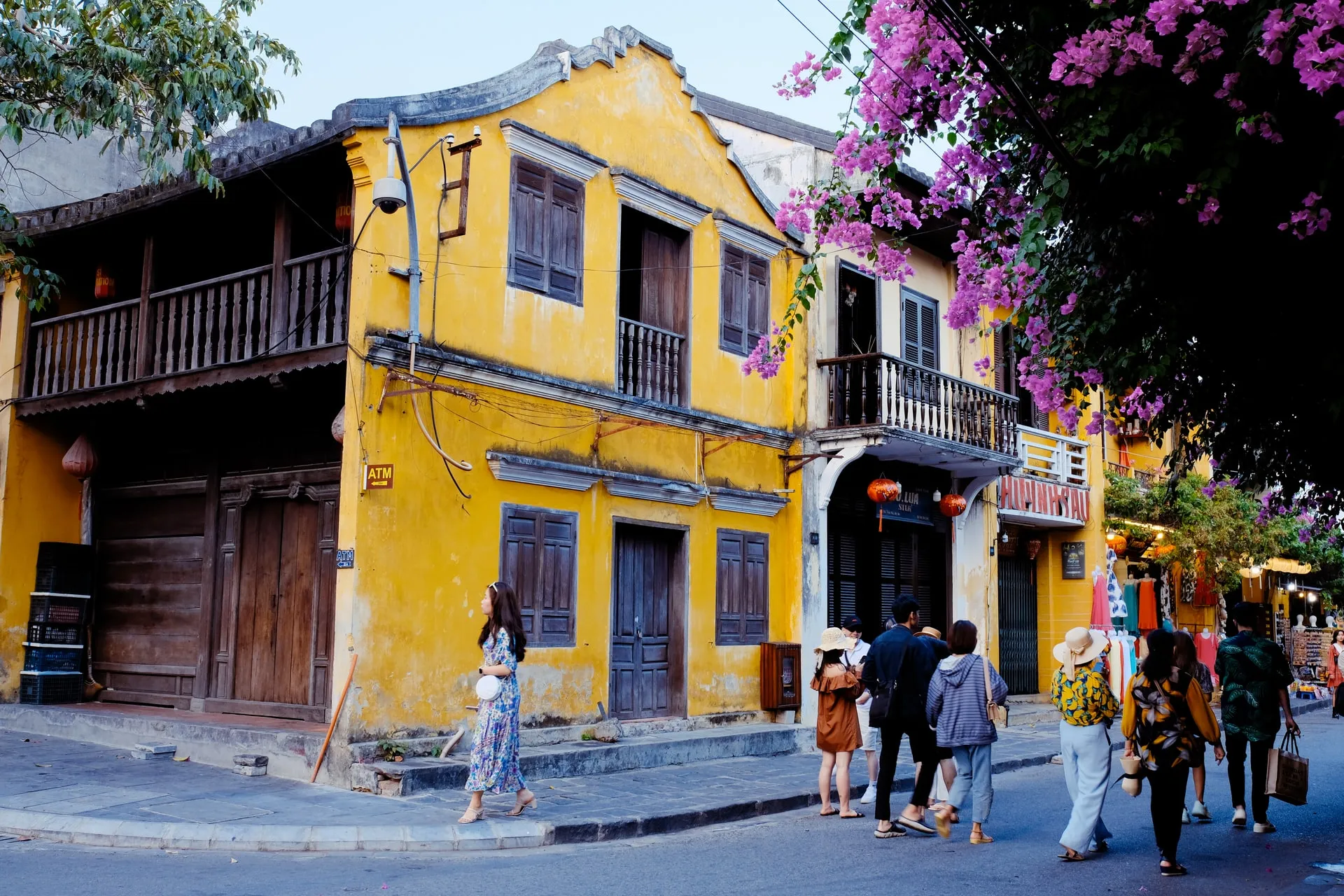 Colorful houses in Hoi An Ancient Town