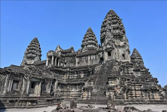 Đền Angkor Wat với lối kiến trúc đặc sắc