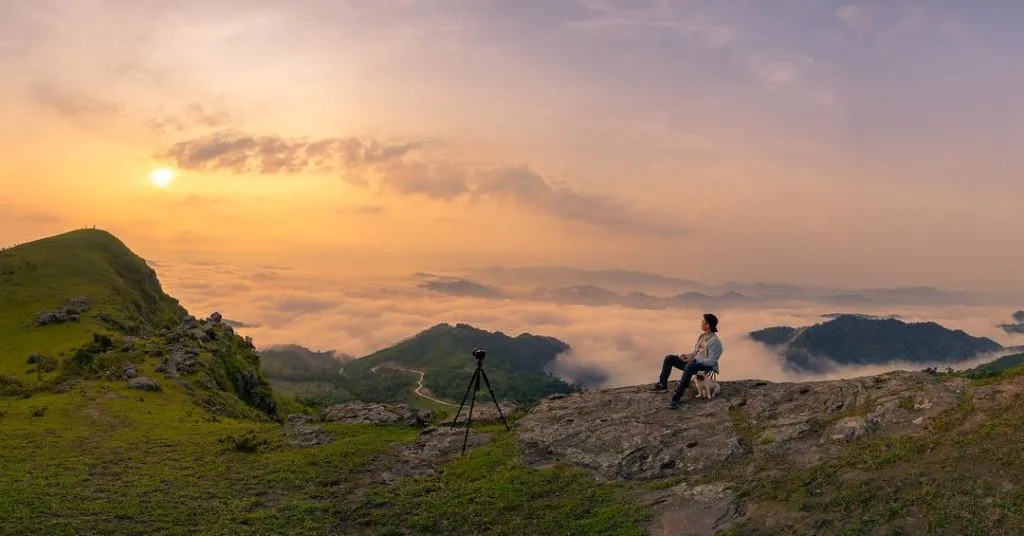 Khung cảnh tuyệt đẹp trên cao nguyên Đồng Cao