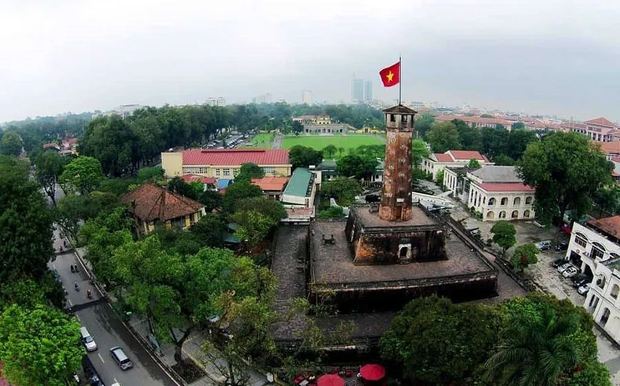 Hanoi flagpole
