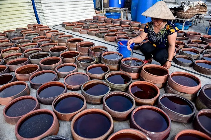 Nam O fish sauce craft village