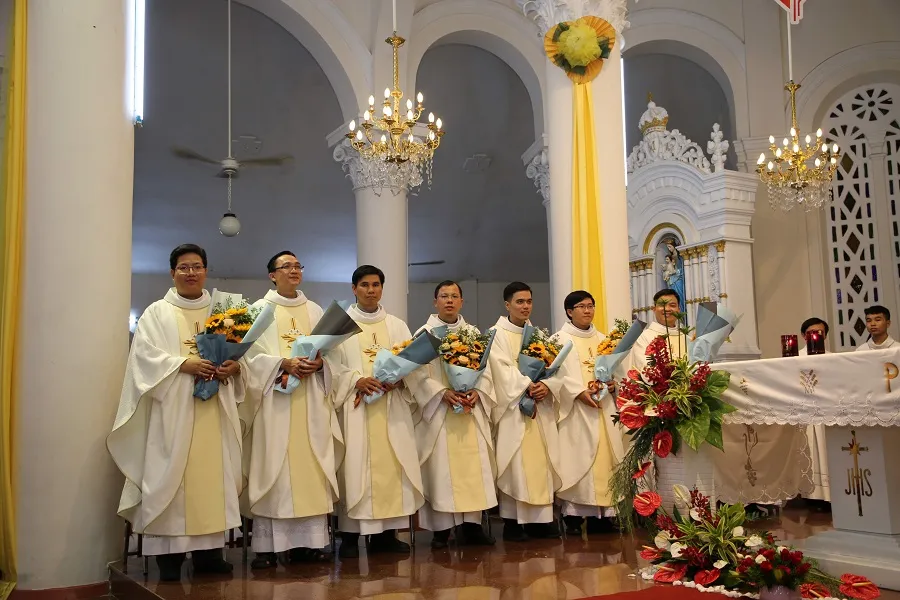 Tan Dinh Church is also the place where many large Catholic ceremonies take place