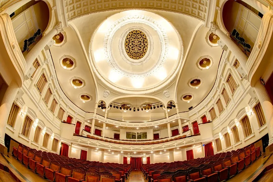 Ho Chi Minh Theater has a bold French architectural style
