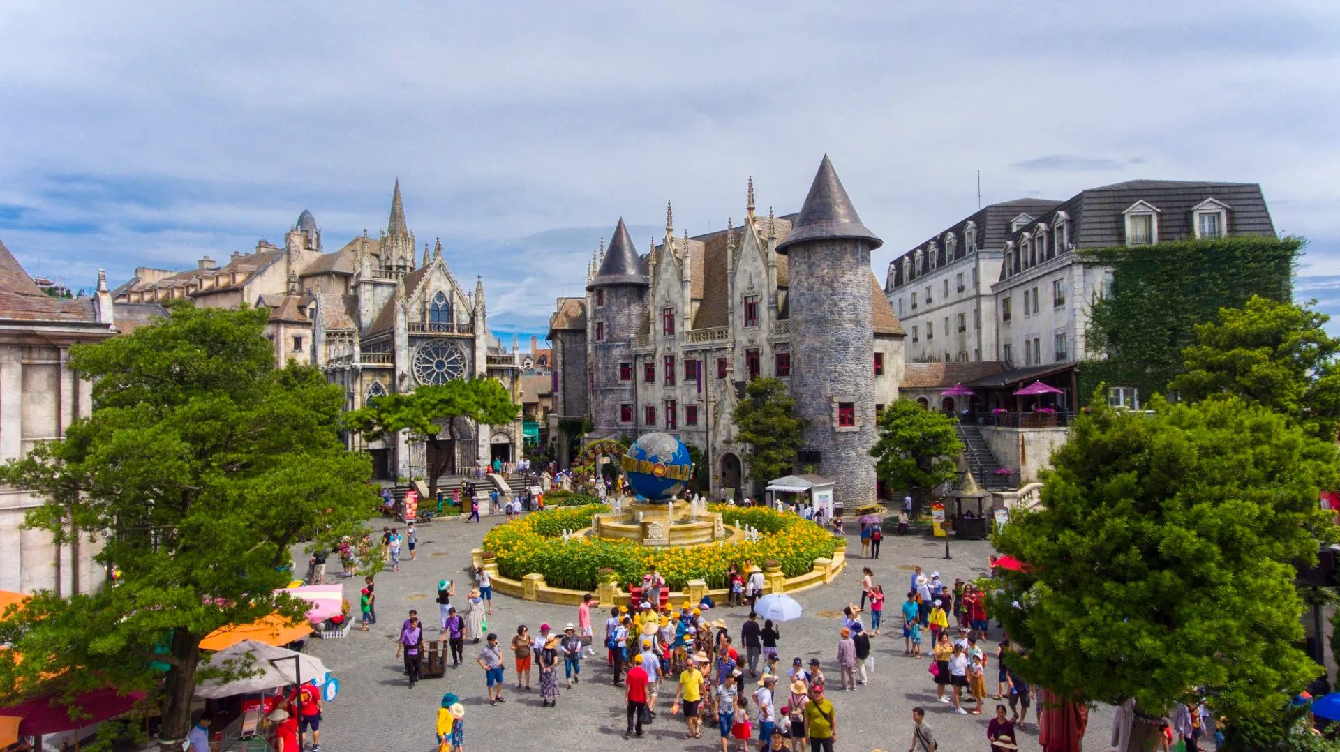 The French village is as beautiful as a "fairyland"