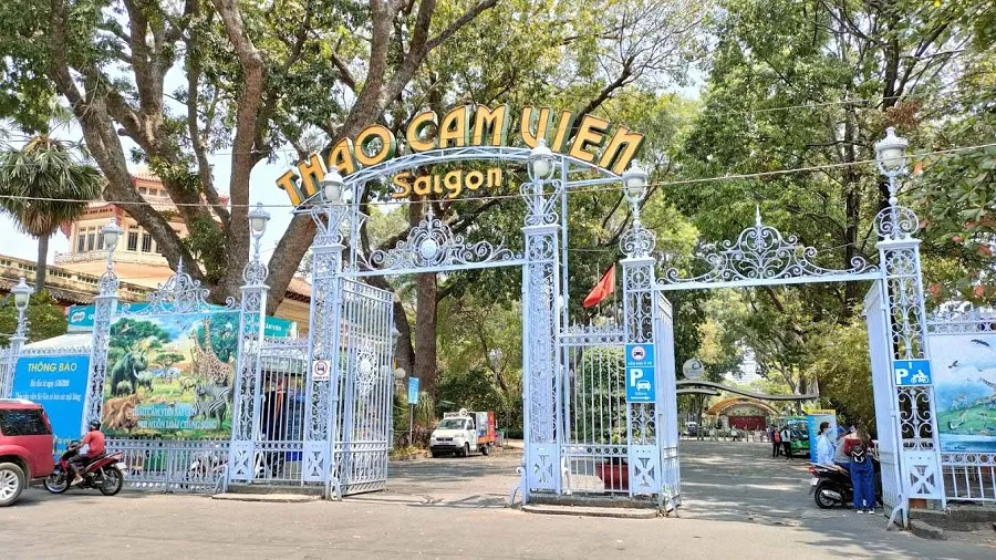 Zoo and Botanical Garden is always an attractive entertainment destination in Saigon
