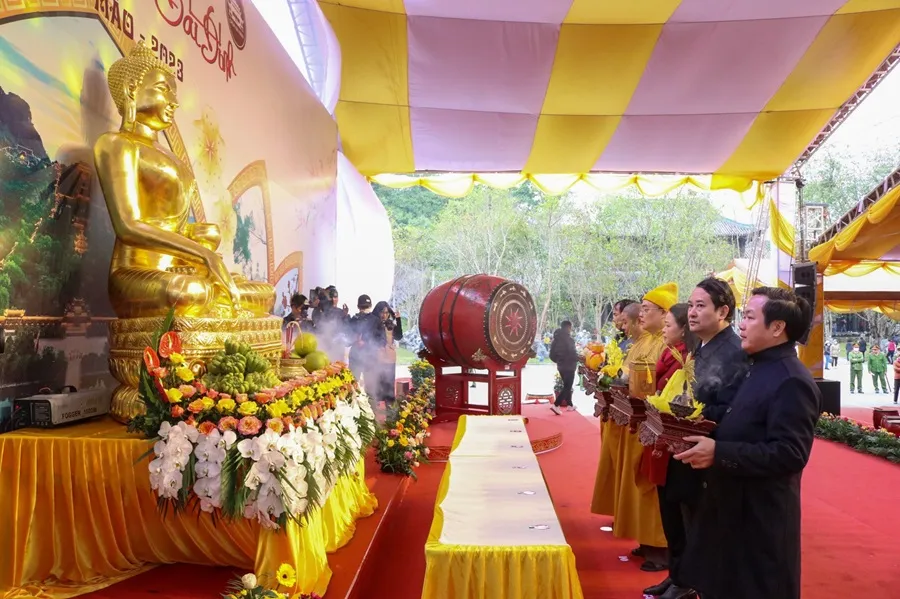 Bai Dinh Pagoda Festival is always an important spiritual cultural highlight
