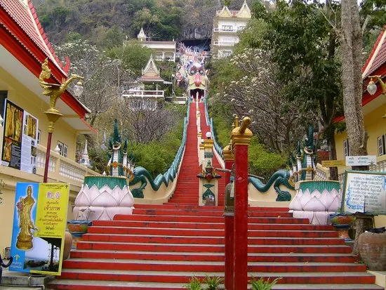 View of the stairs - Picture of Wat Ban Tham, Kanchanaburi - Tripadvisor