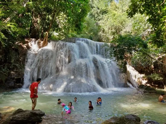 Huay Mae Khamin Waterfalls - Picture of Huay Mae Khamin Waterfalls, Si  Sawat - Tripadvisor