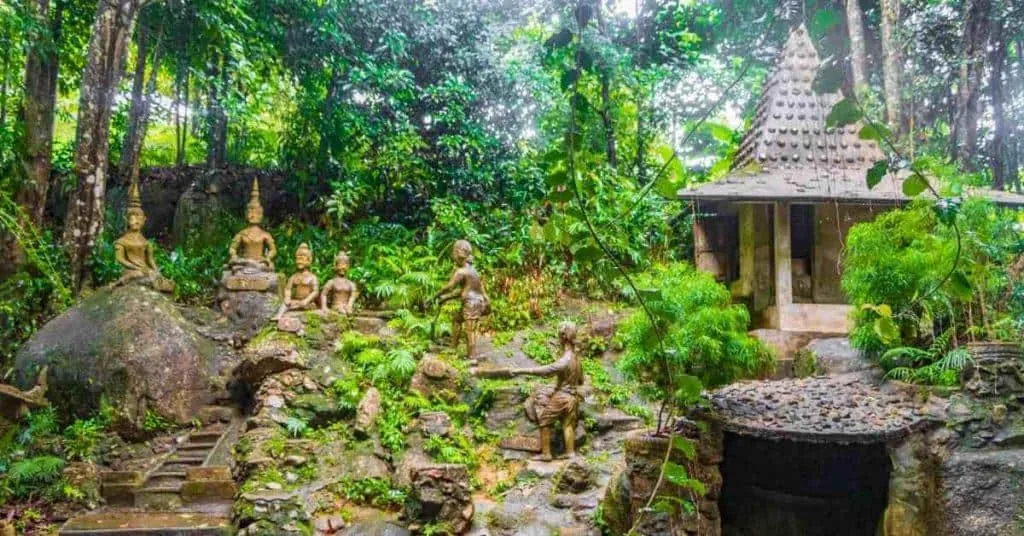 The Secret Buddha Garden - Namtok Tar Nim & Magic Garden | Simply Thailand