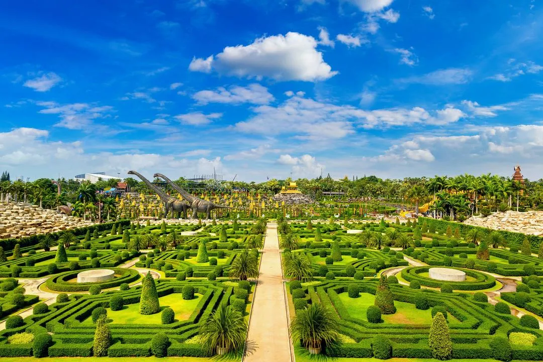 Nong Nooch Tropical Park - Nong Nooch Orchid Garden in Pattaya, Thailand