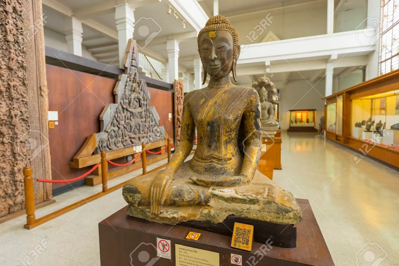 Interior View Of Chao Sam Phraya National Museum In Ayutthaya, Thailand  Stock Photo, Picture And Royalty Free Image. Image 132891794.