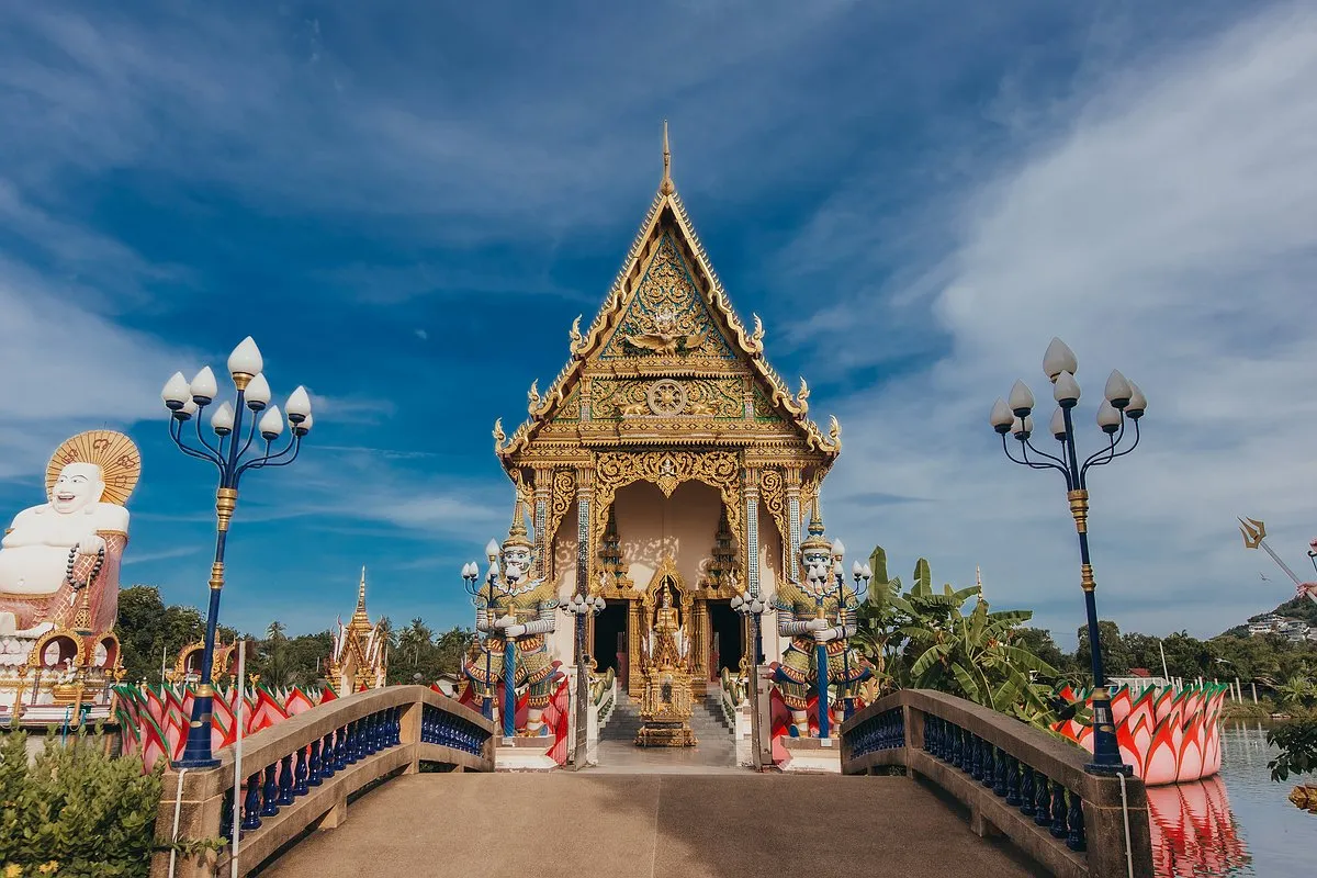 Wat Plai Laem Koh Samui - Besuch in 2020