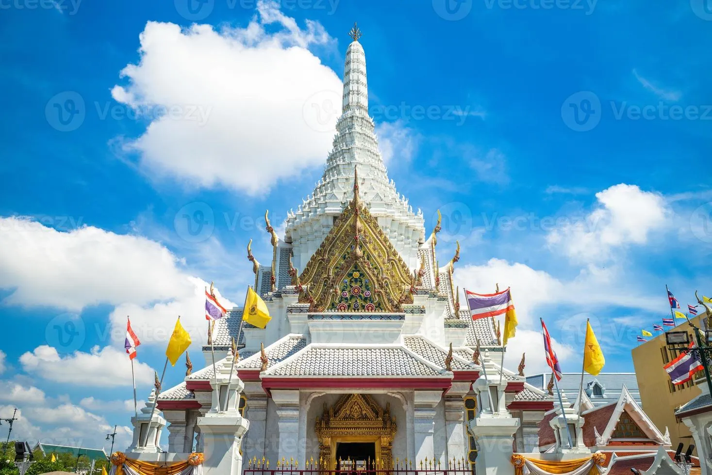 Lak Mueang city pillar shrine in Bangkok, Thailand 2557606 Stock Photo at  Vecteezy