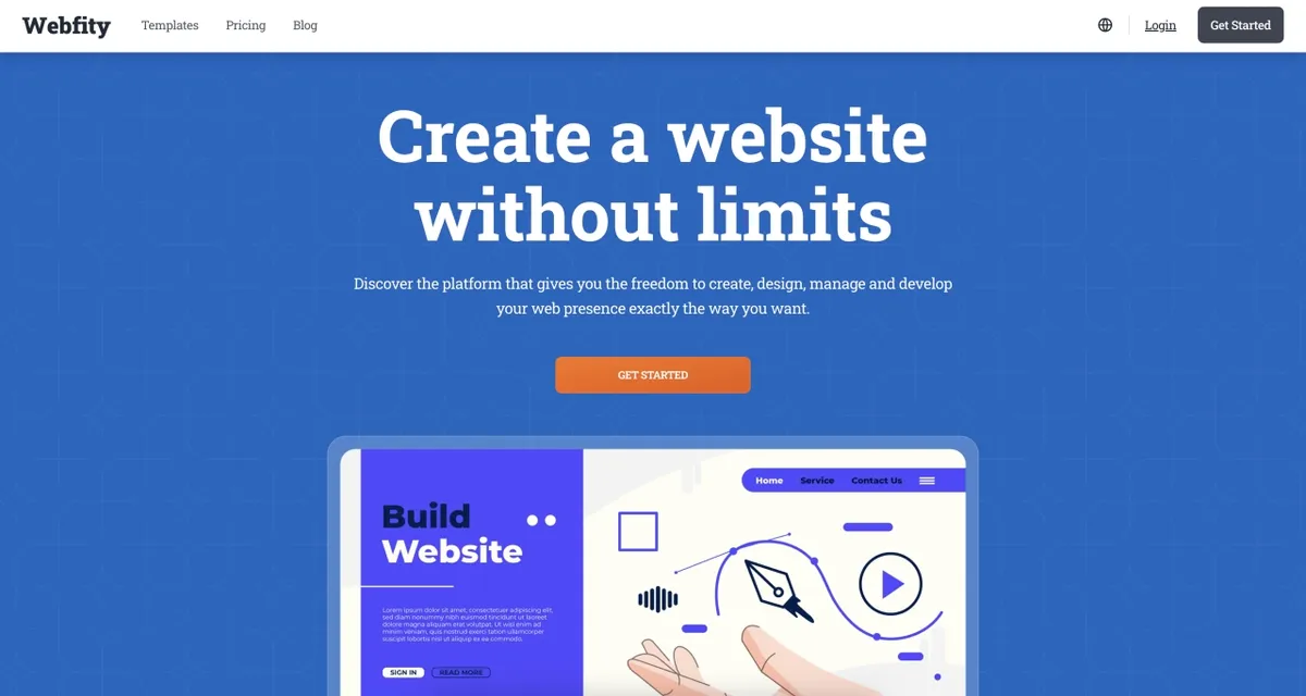 Hướng dẫn tạo Website với Webfity
