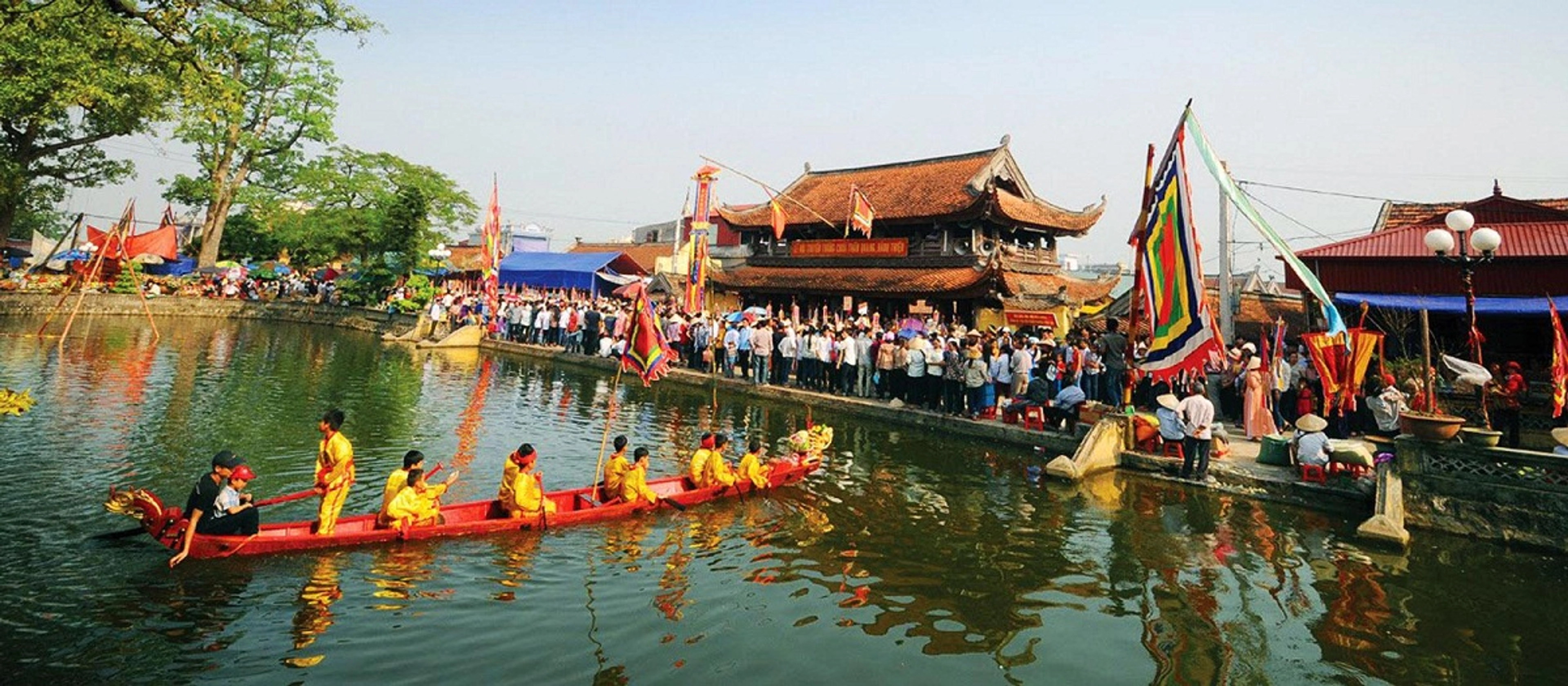 Các lễ hội mang đậm màu sắc truyền thống của Thái Bình