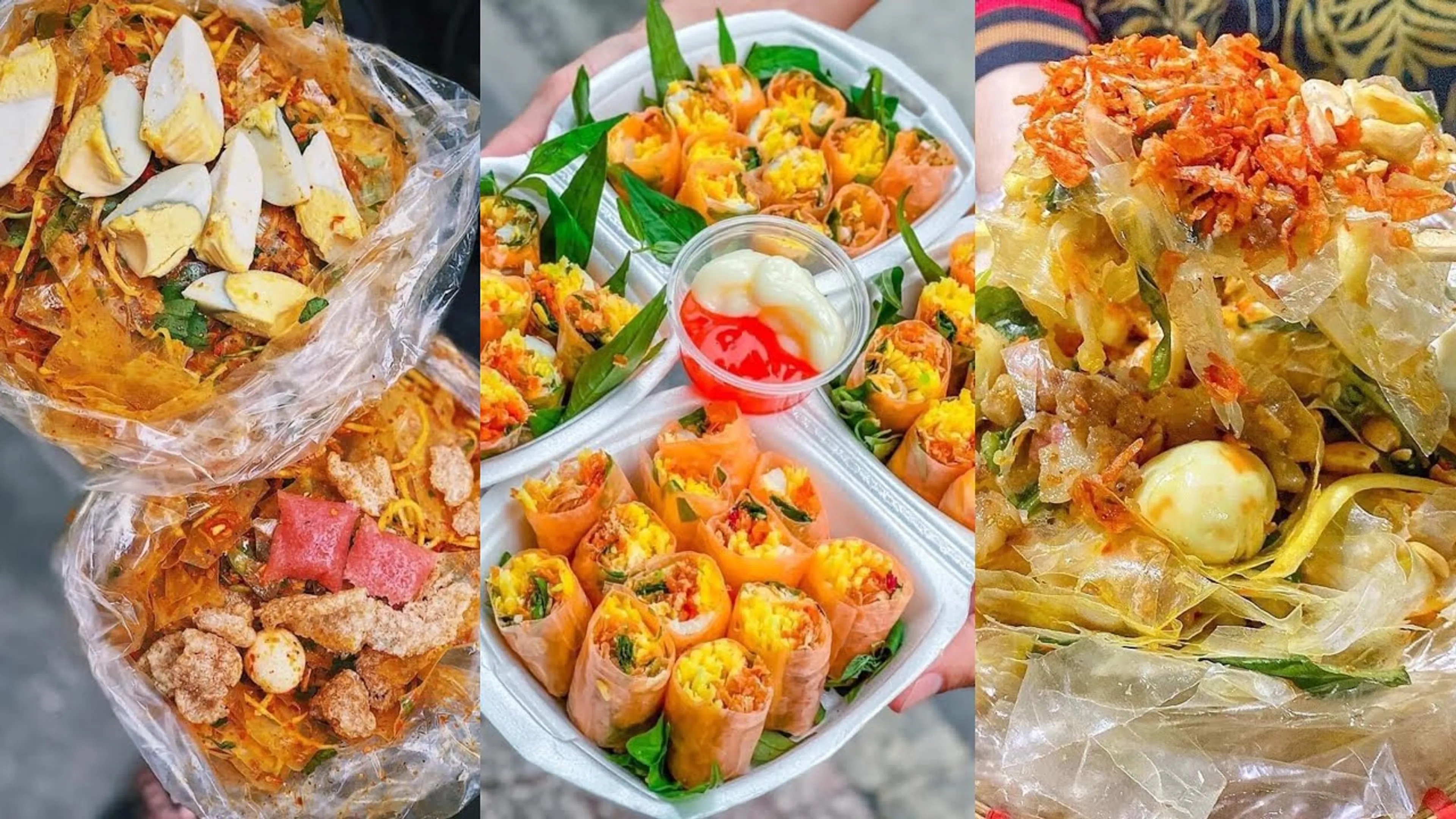Khám phá hương vị phố thị qua món bánh tráng trộn Sài Gòn