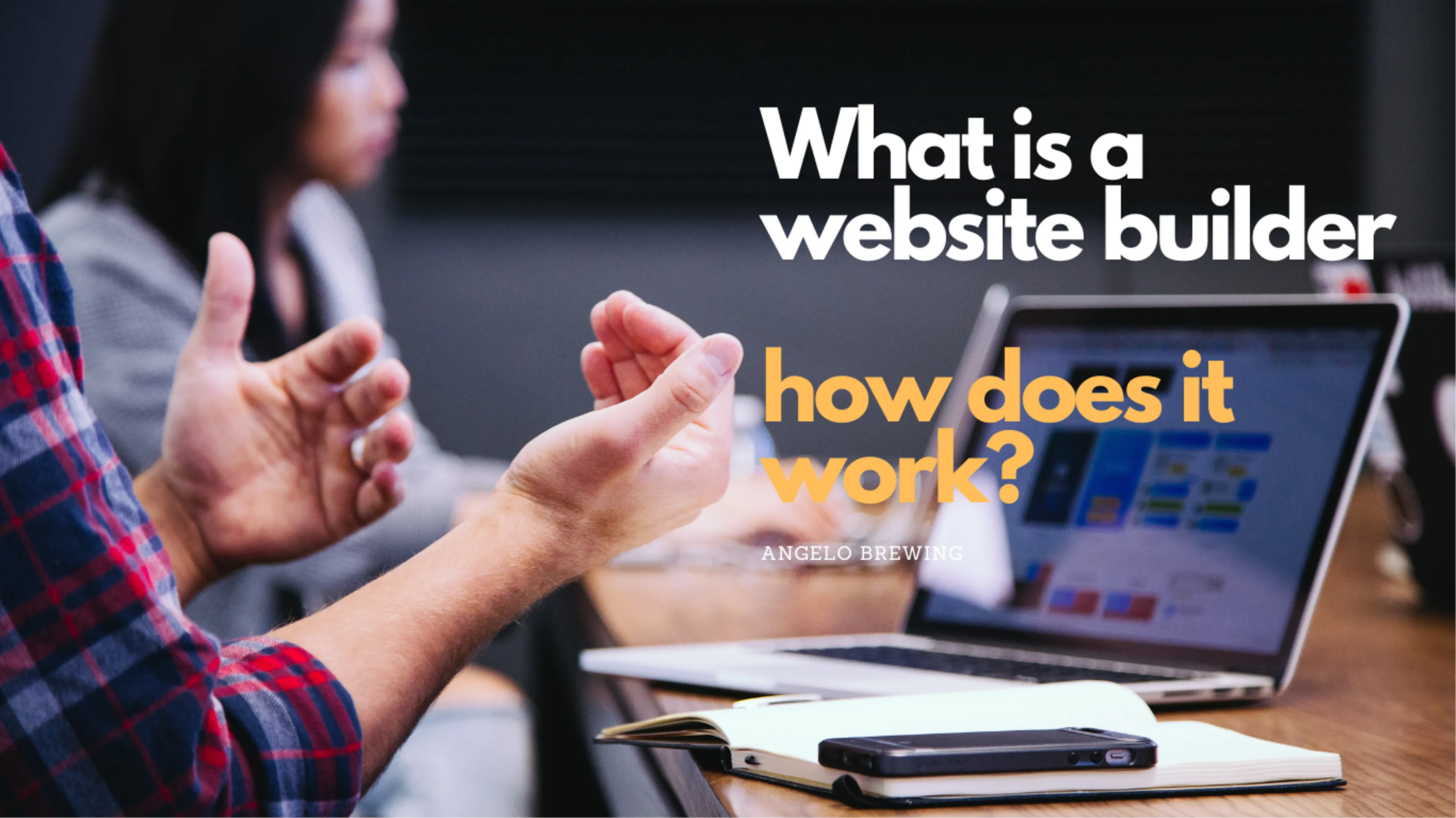 What is a website builder, and how does it work?