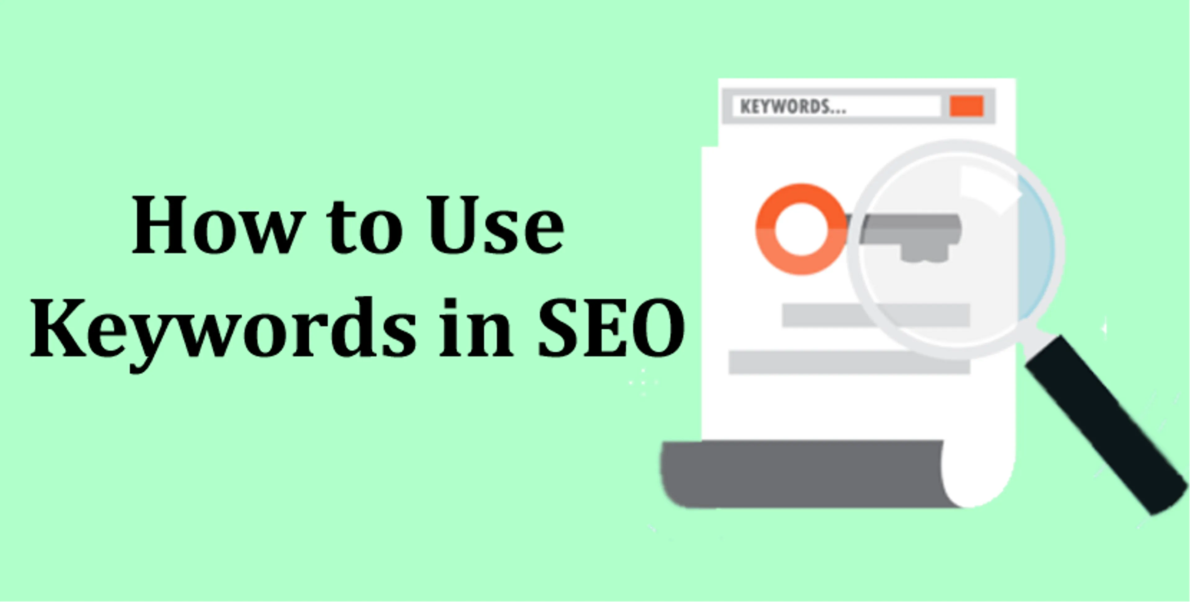 How to write Keywords for SEO in Blog Post