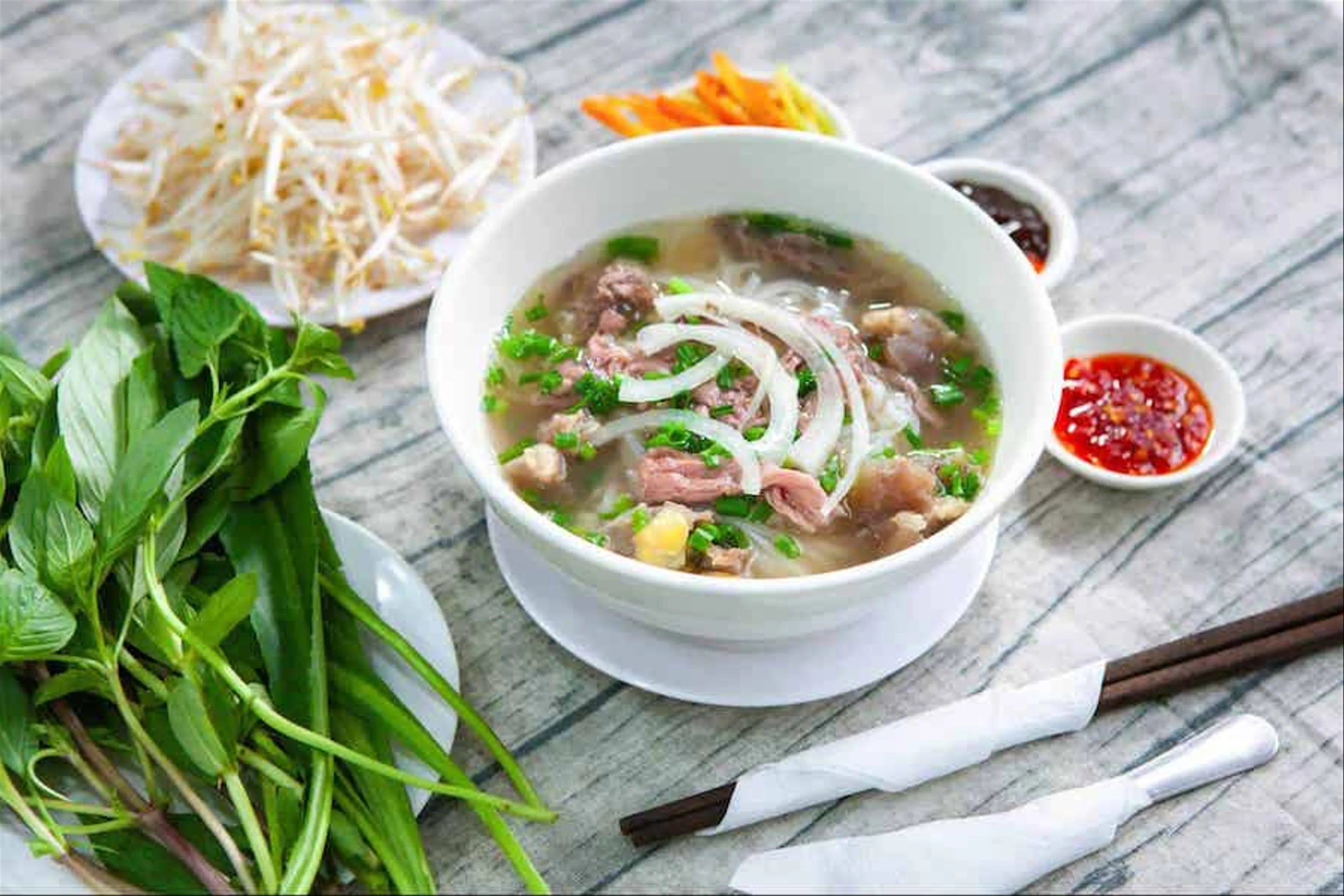 Hương vị Phở đặc trưng 