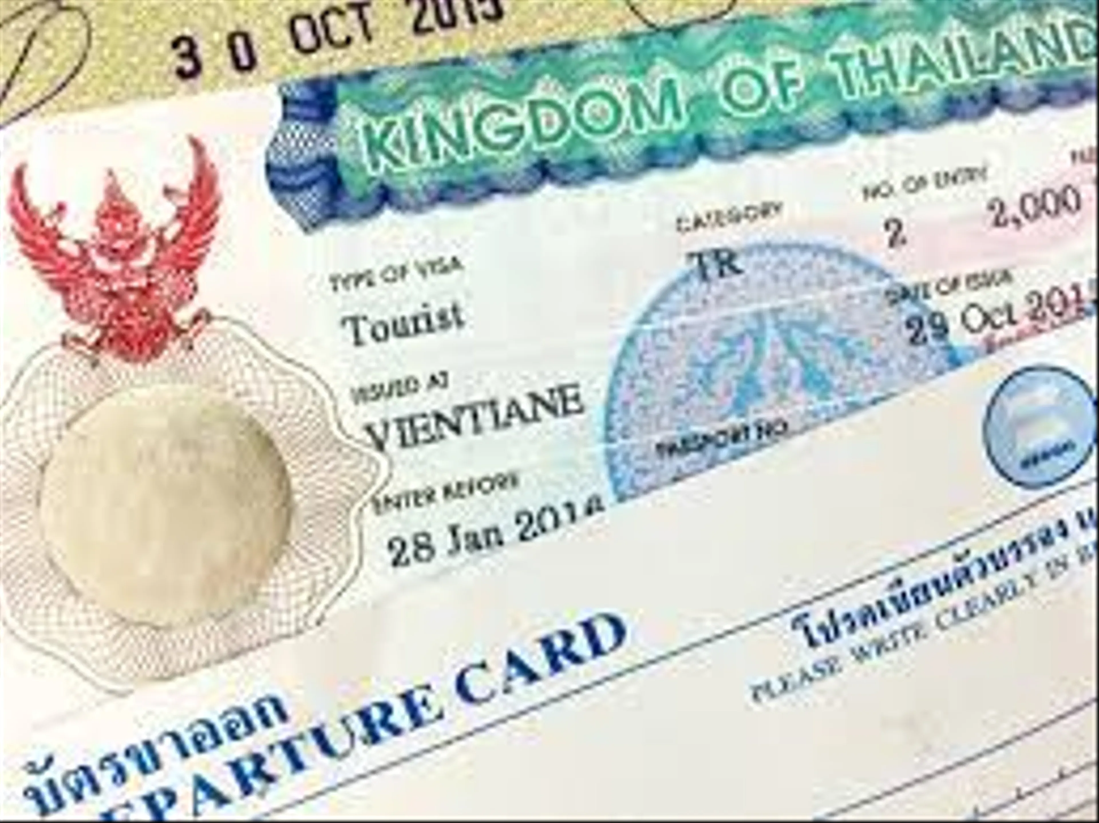 Multiple Entry Tourist Visa for Thailand