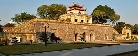 The Imperial Citadel of Thang Long in Hanoi.