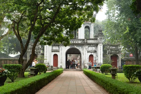 Temple of literature in Hanoi