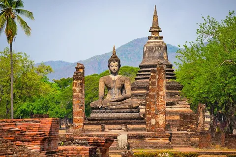 Wat Mahathat, Công viên lịch sử Sukhothai
