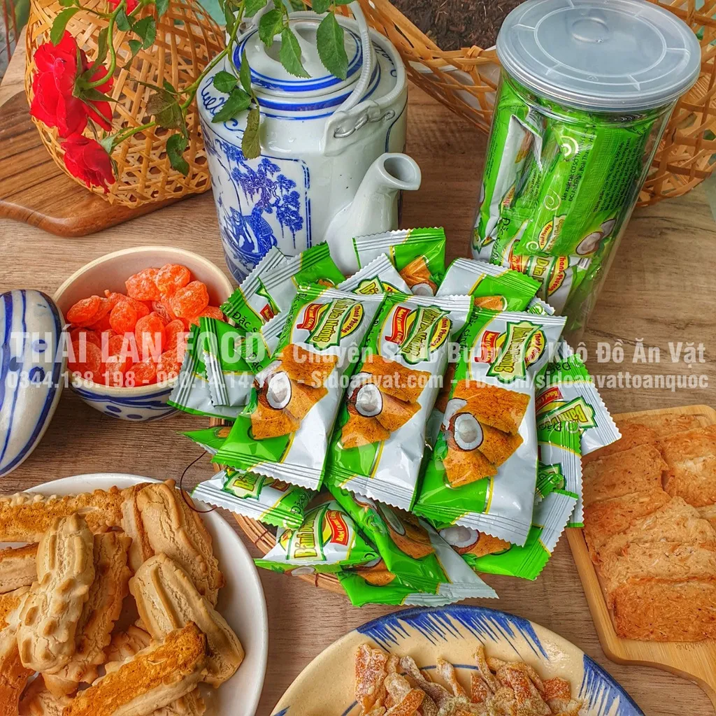 Roti - Bánh Dừa Thơm Ngậy