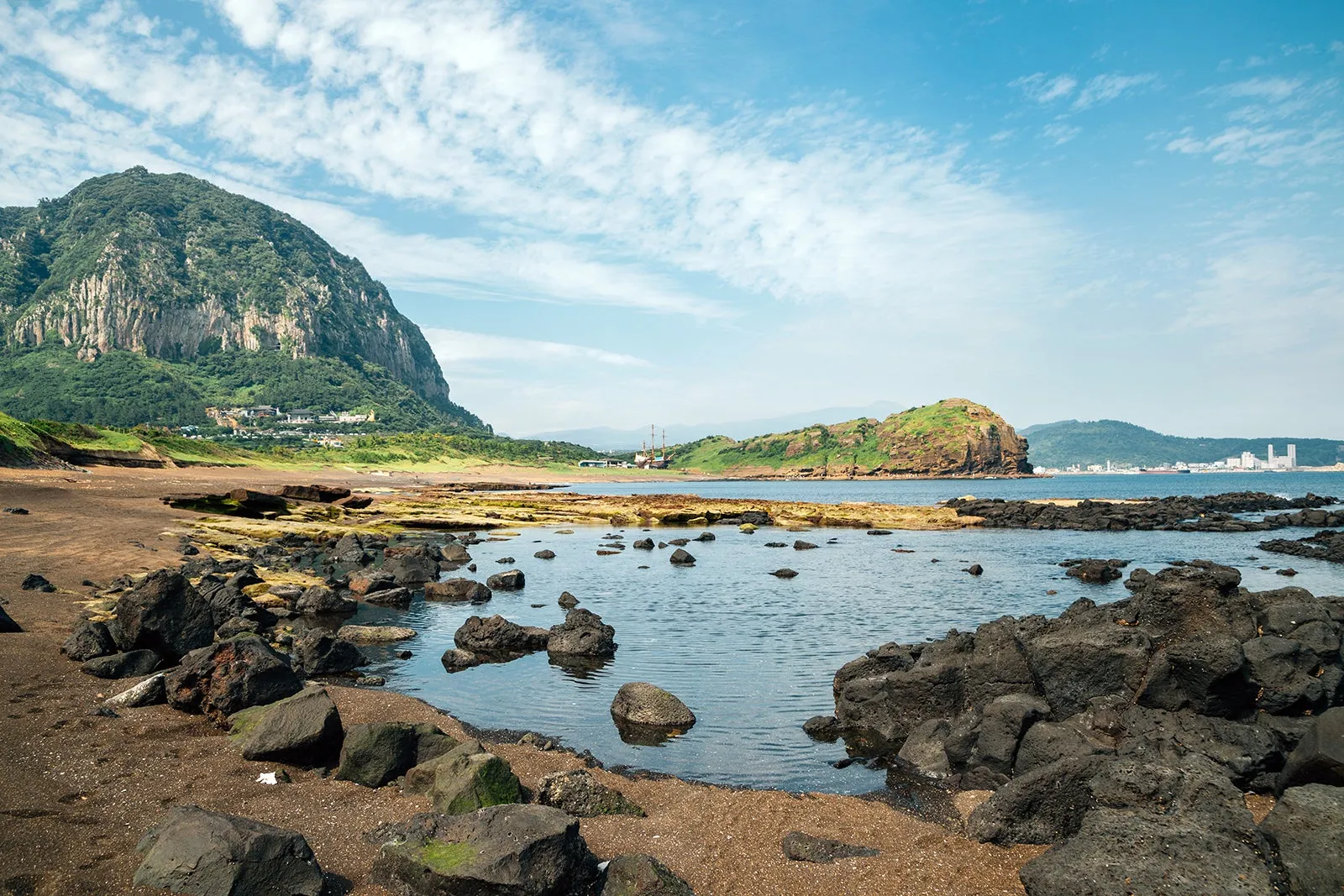 Jeju's Coastal Wonders: Beaches and Cliffs