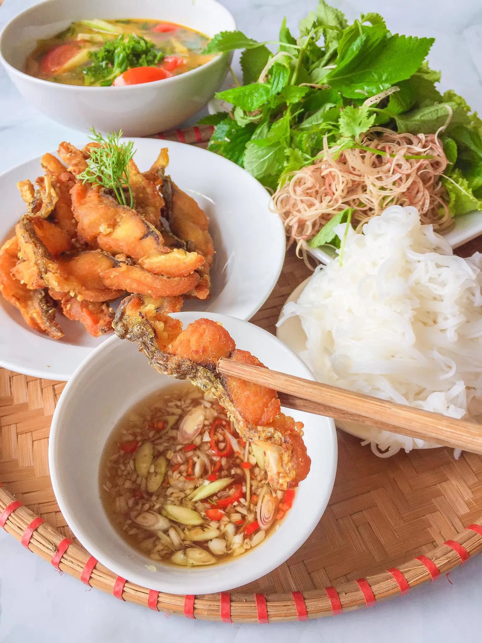 Lịch sử và nguồn gốc của bún cá chấm