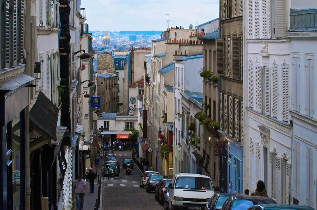 Con đường Rue Lepic