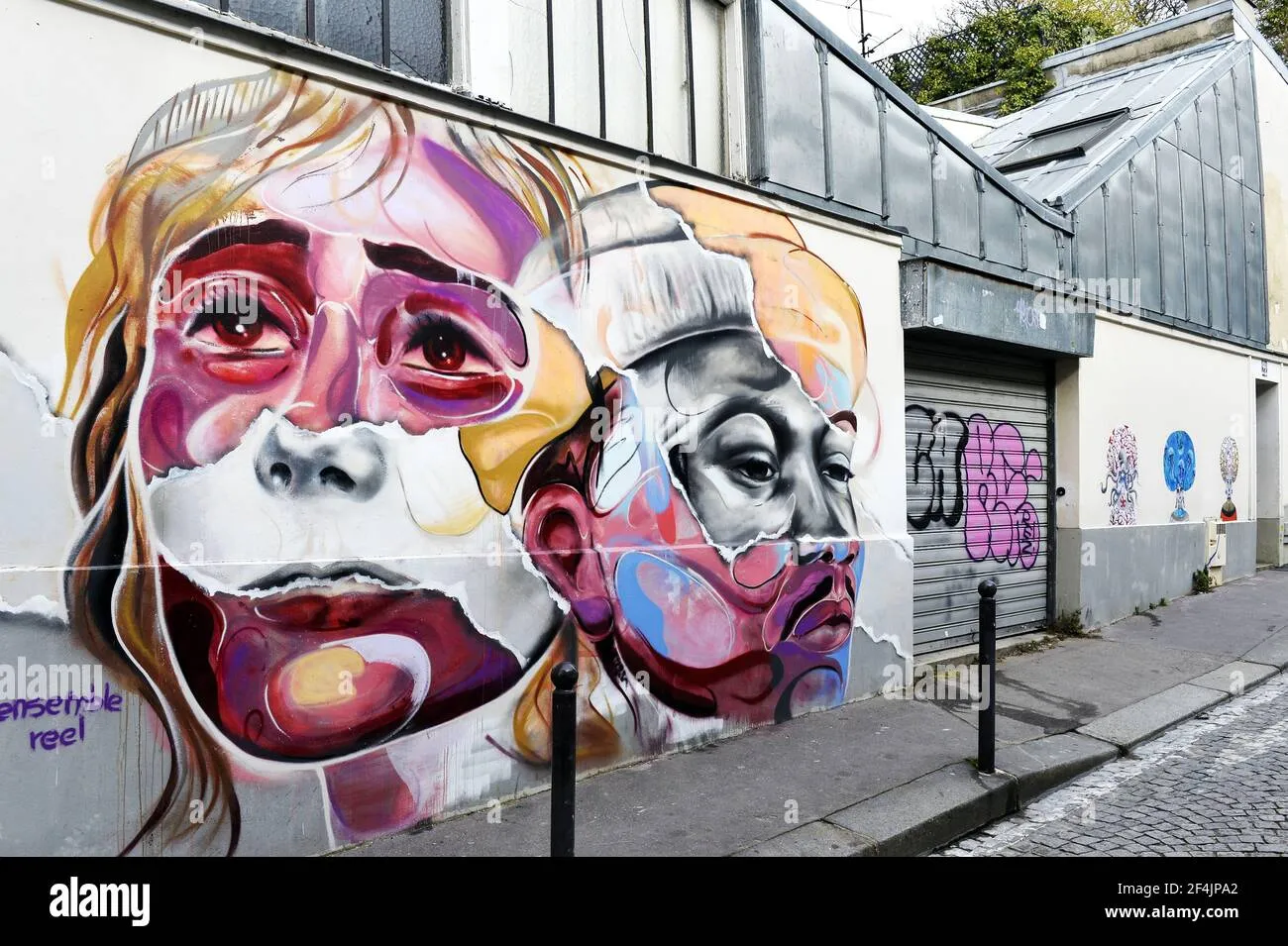 Montmartre's Vibrant Street Art and Murals