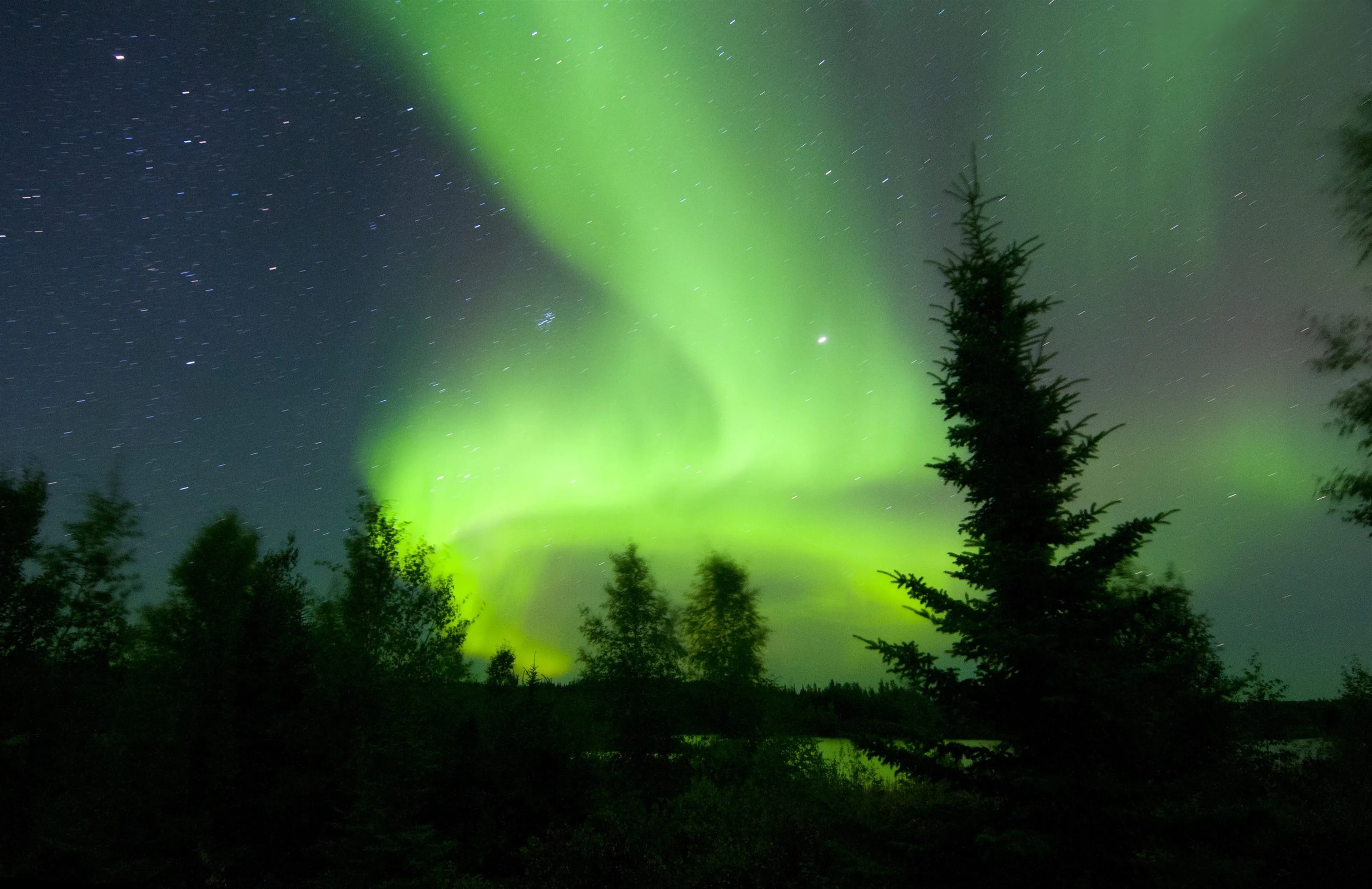 Đắm Mình Trong Vũ Điệu Ánh Sáng Cực Quang Ở Yellowknife, Canada