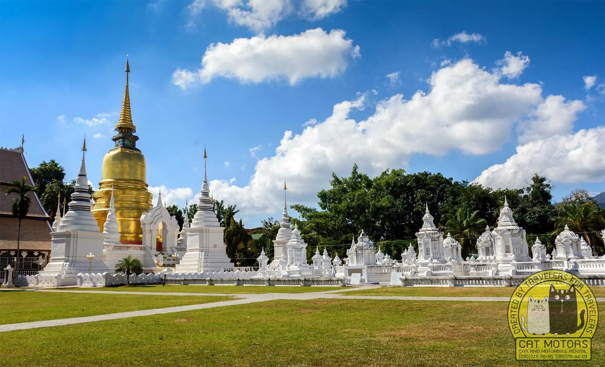 Wat Suan Dok: A Blend of Cultures