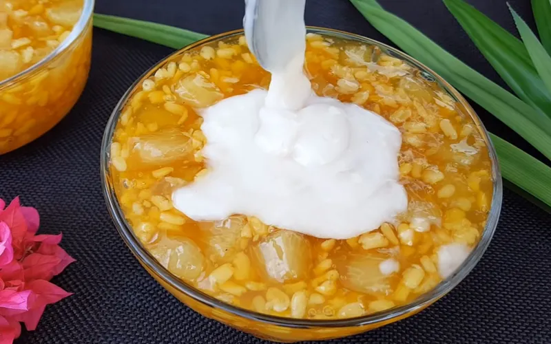 Cách nấu chè bưởi đậu xanh thanh mát, giải nhiệt mùa hè