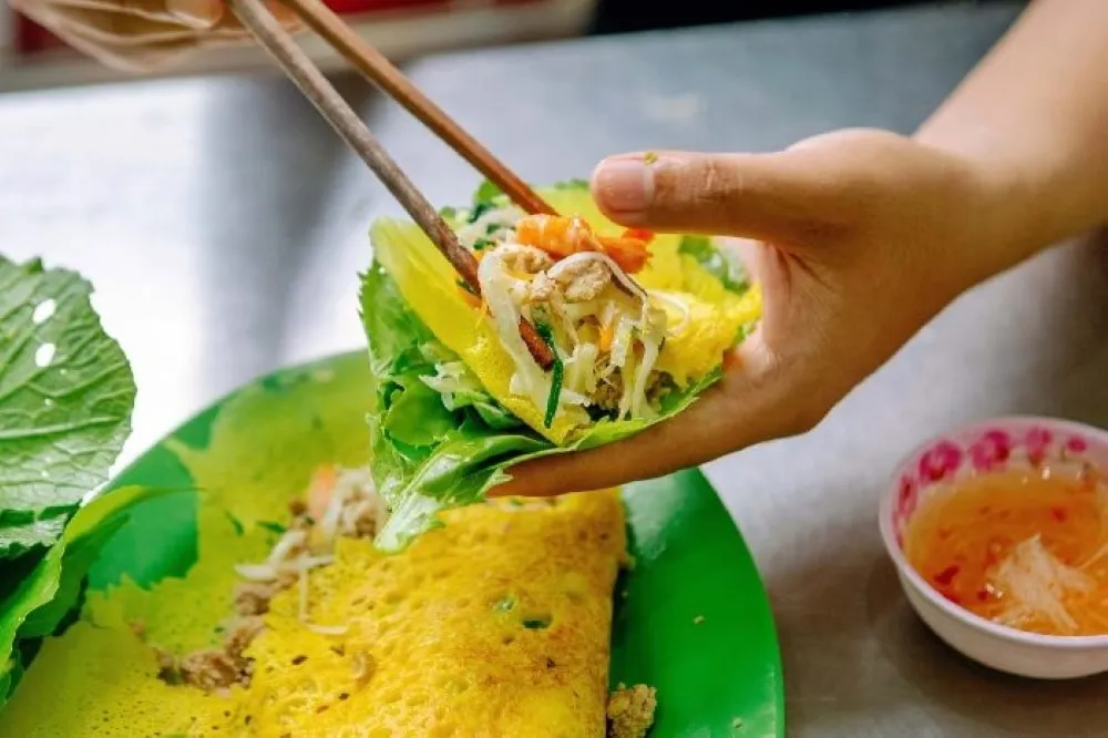 Đặc điểm nổi bật của bánh xèo quận 3
