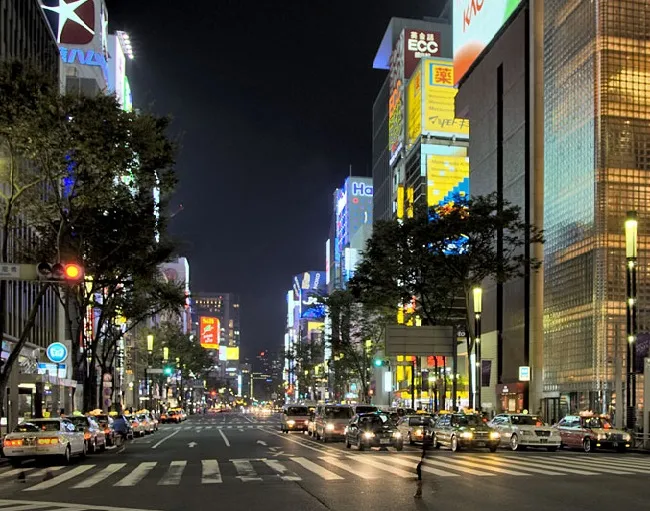 Giới Thiệu Về Khu Vực Ginza, Tokyo