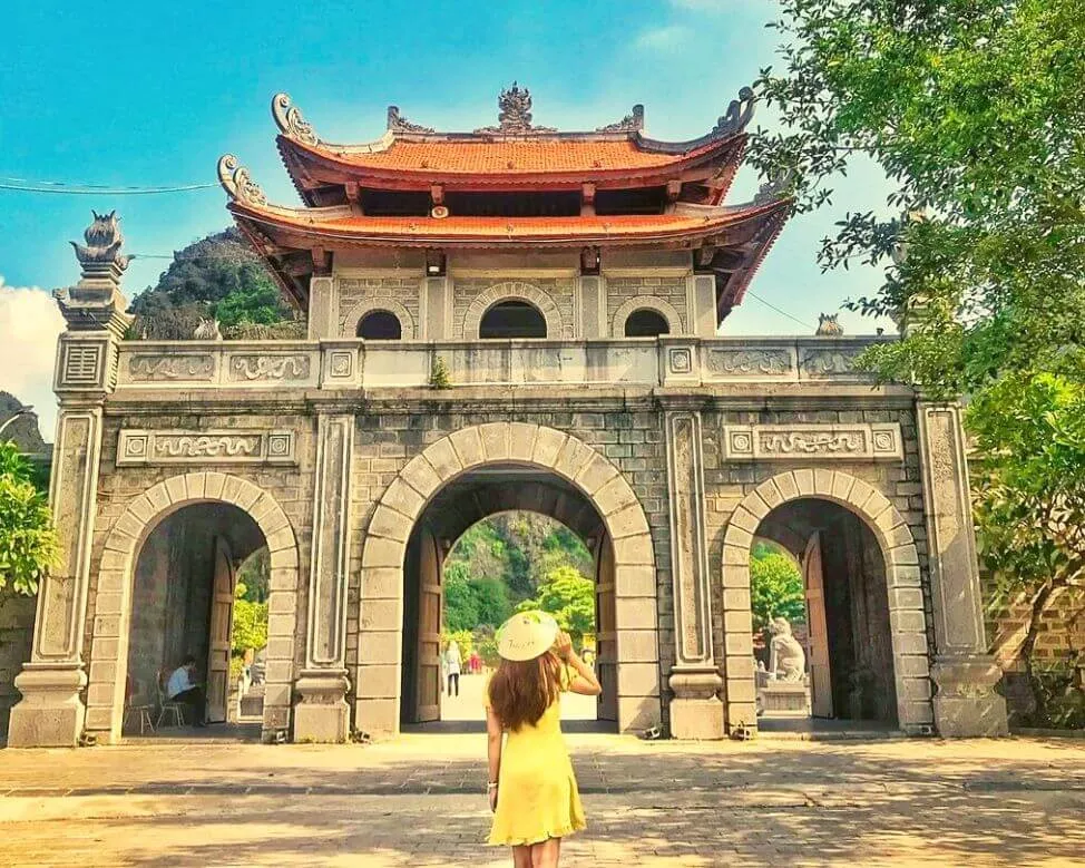 The eastern city gate of Hoa Lu ancient capital
