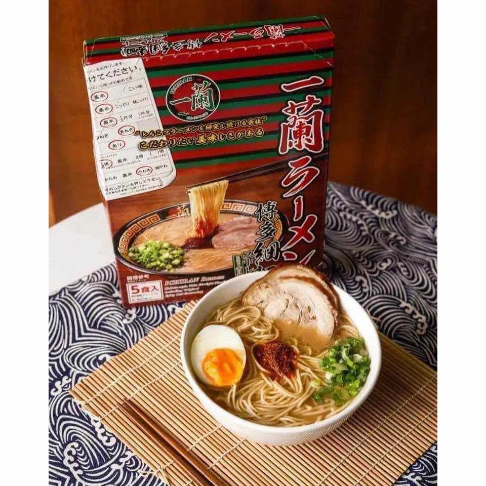 Giới thiệu về mì ramen Ichiran
