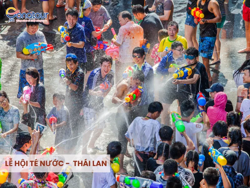 Thái Lan qua lễ hội té nước Songkran