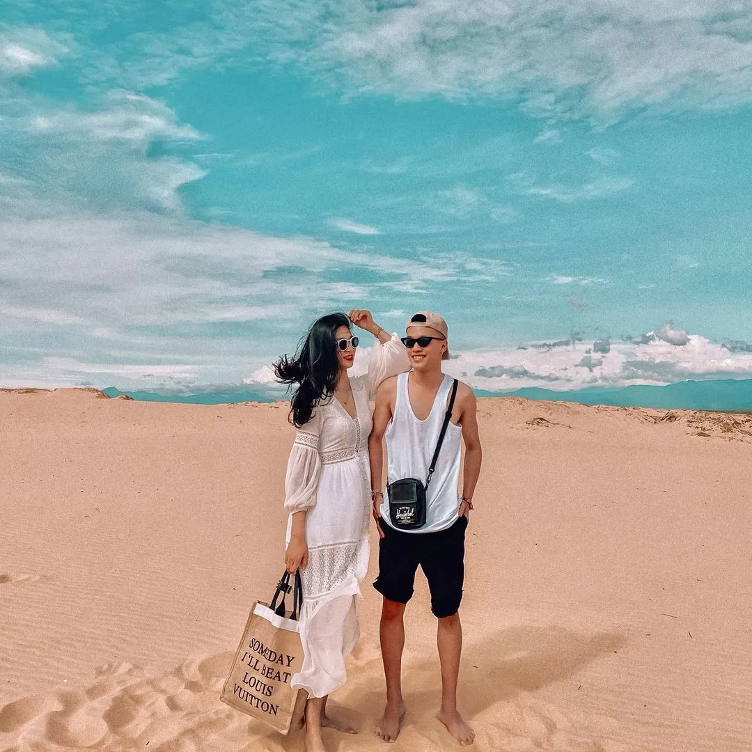 Phát hiện góc sống ảo ở Cồn Cát Quang Phú ảnh đẹp nghìn like - HaloTravel