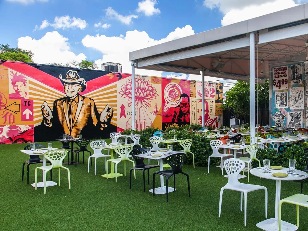 Sustainable Art and Dining Practices in Wynwood