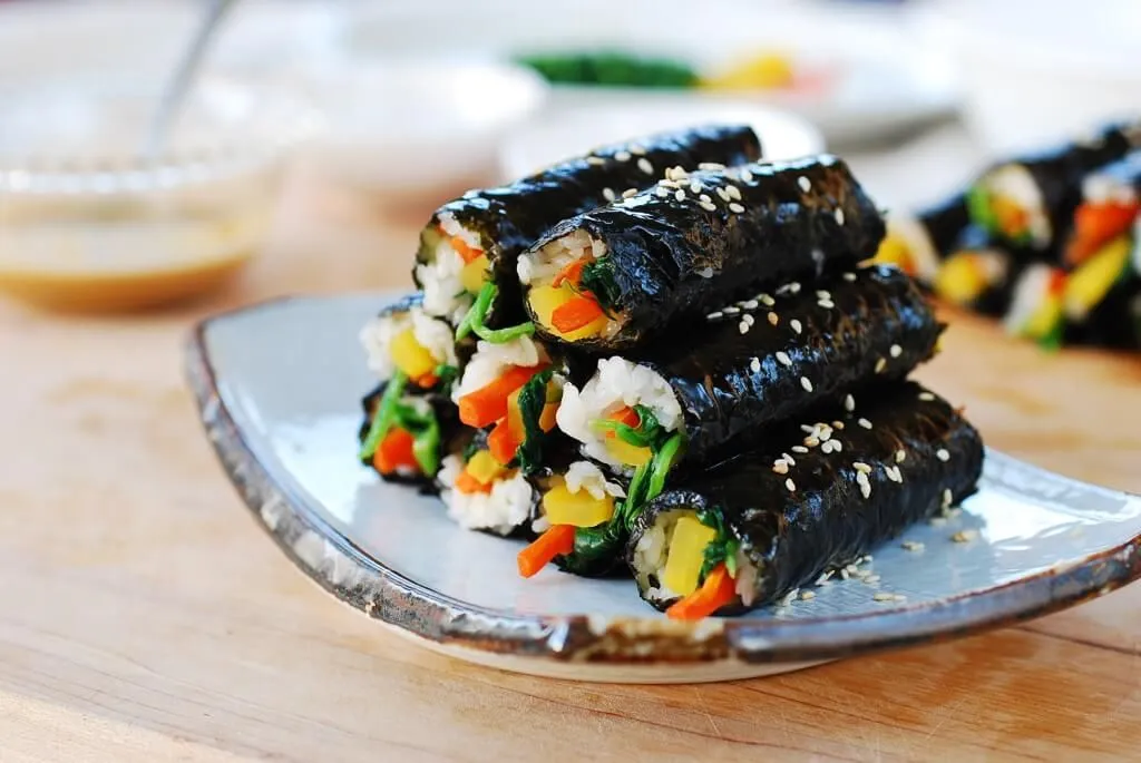 Mayak Gimbap - Món cuộn nhỏ gây nghiện