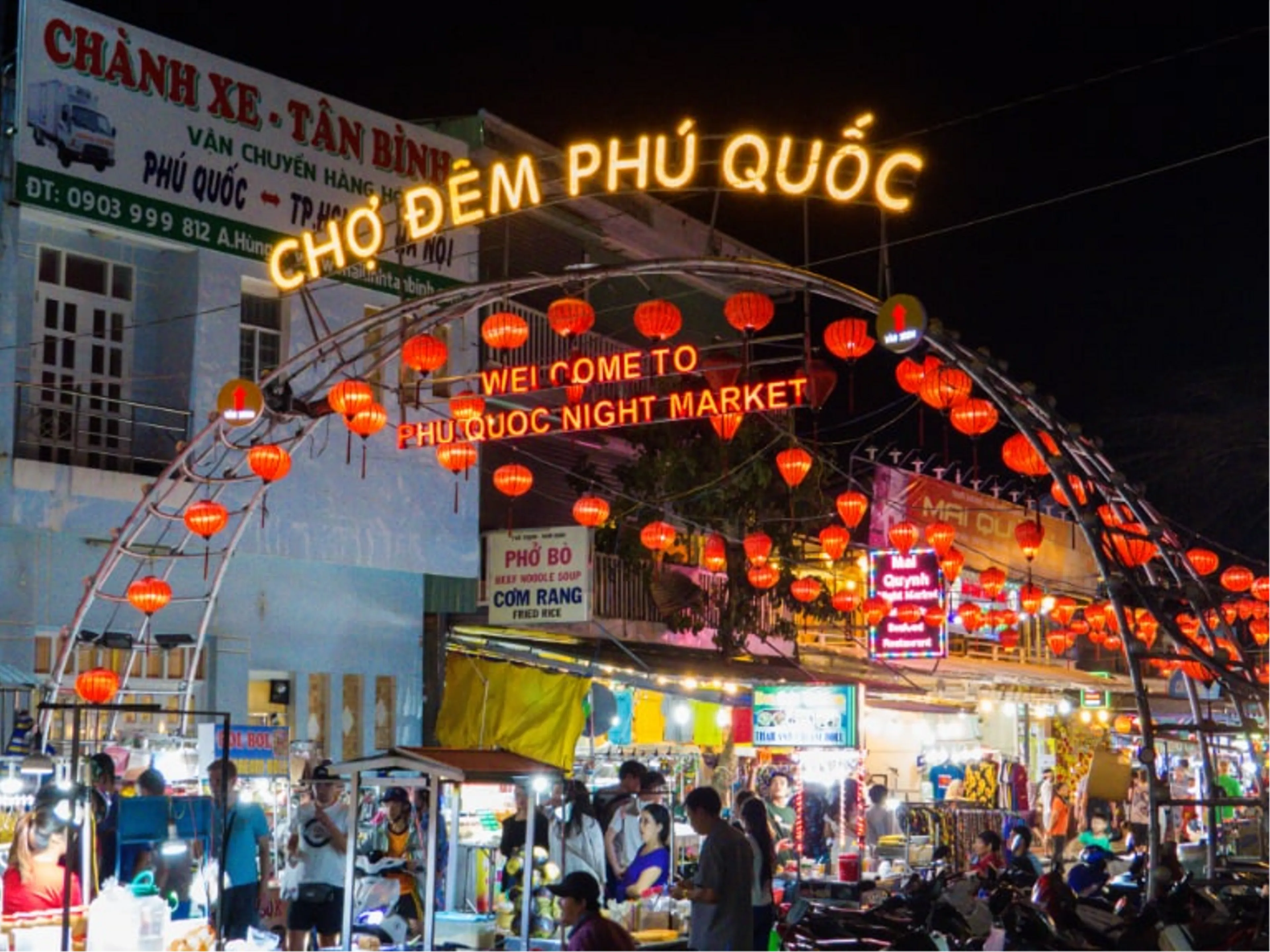 Khám Phá Chợ Đêm Phú Quốc: Nơi Ẩm Thực Giao Thoa