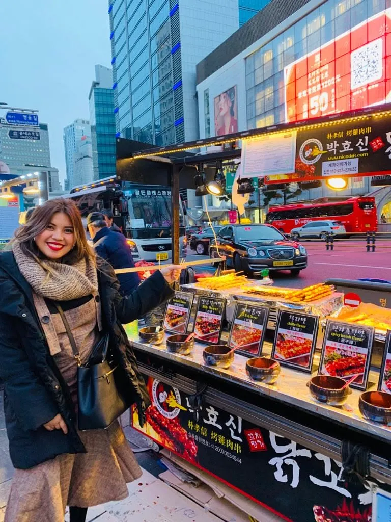 Street Food Adventures in Myeongdong