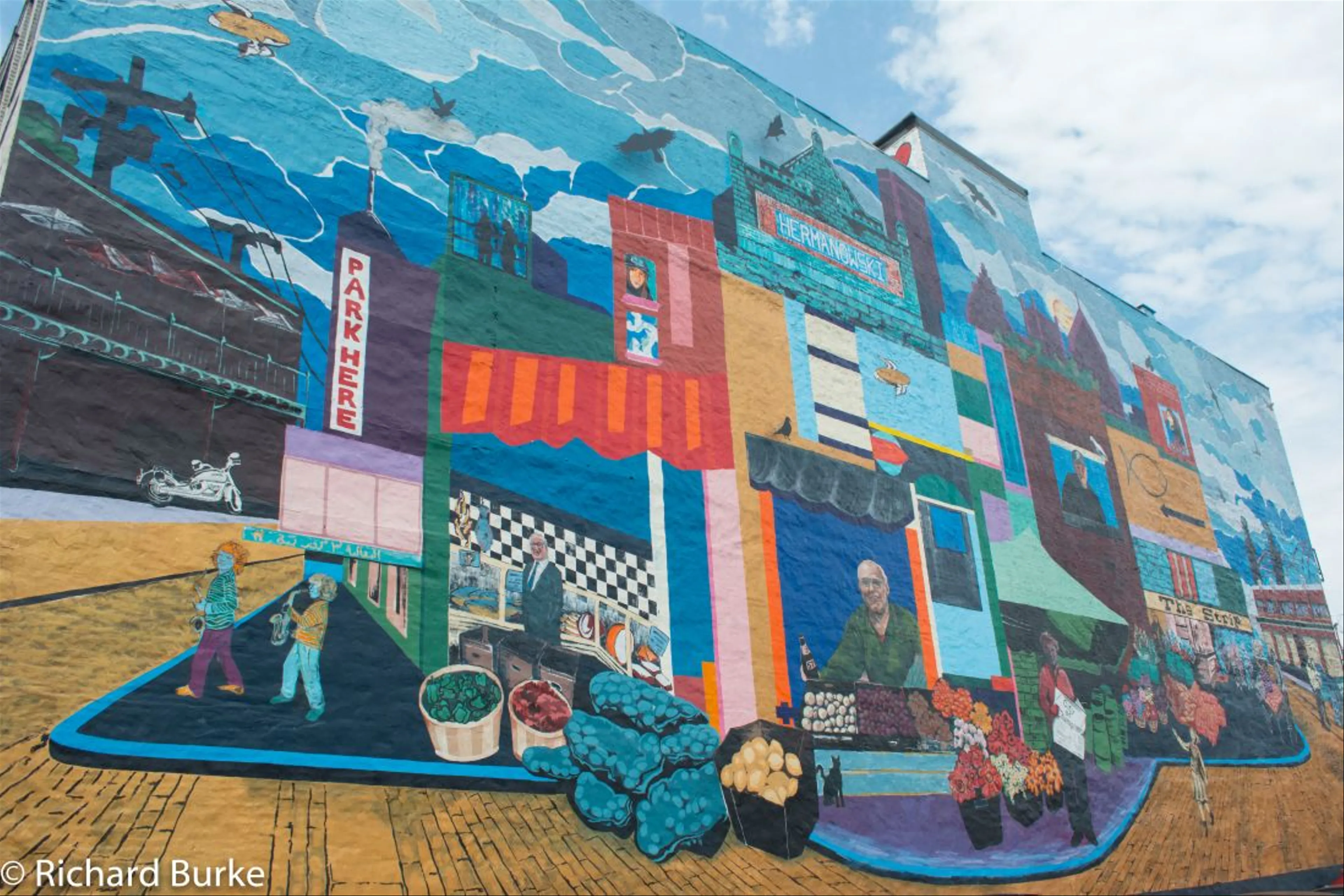 Discover the Hidden Art Murals of Pittsburgh's Strip District