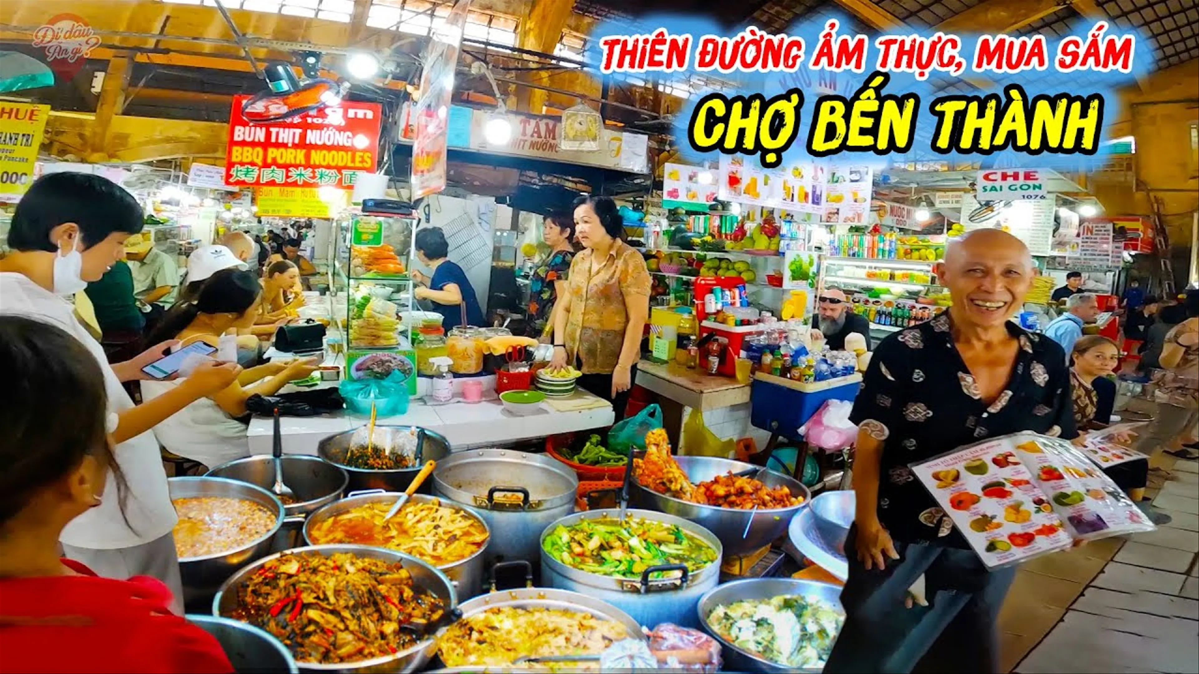 Khám phá chợ Bến Thành về đêm: Thiên đường ẩm thực và mua sắm